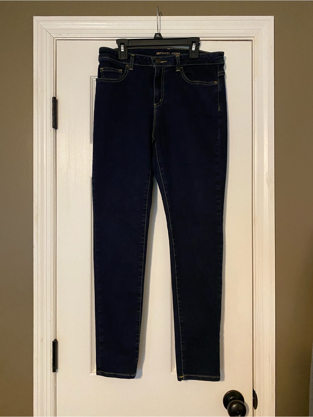 Michael Kors - Women’s Dark Blue Skinny Jeans - size 10